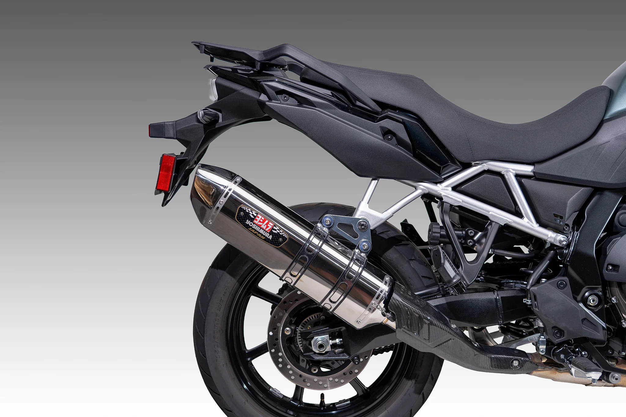 V-STROM 800 23-26 R-77J Stainless Slip-On Exhaust, w/ Stainless Muffler - Image 7