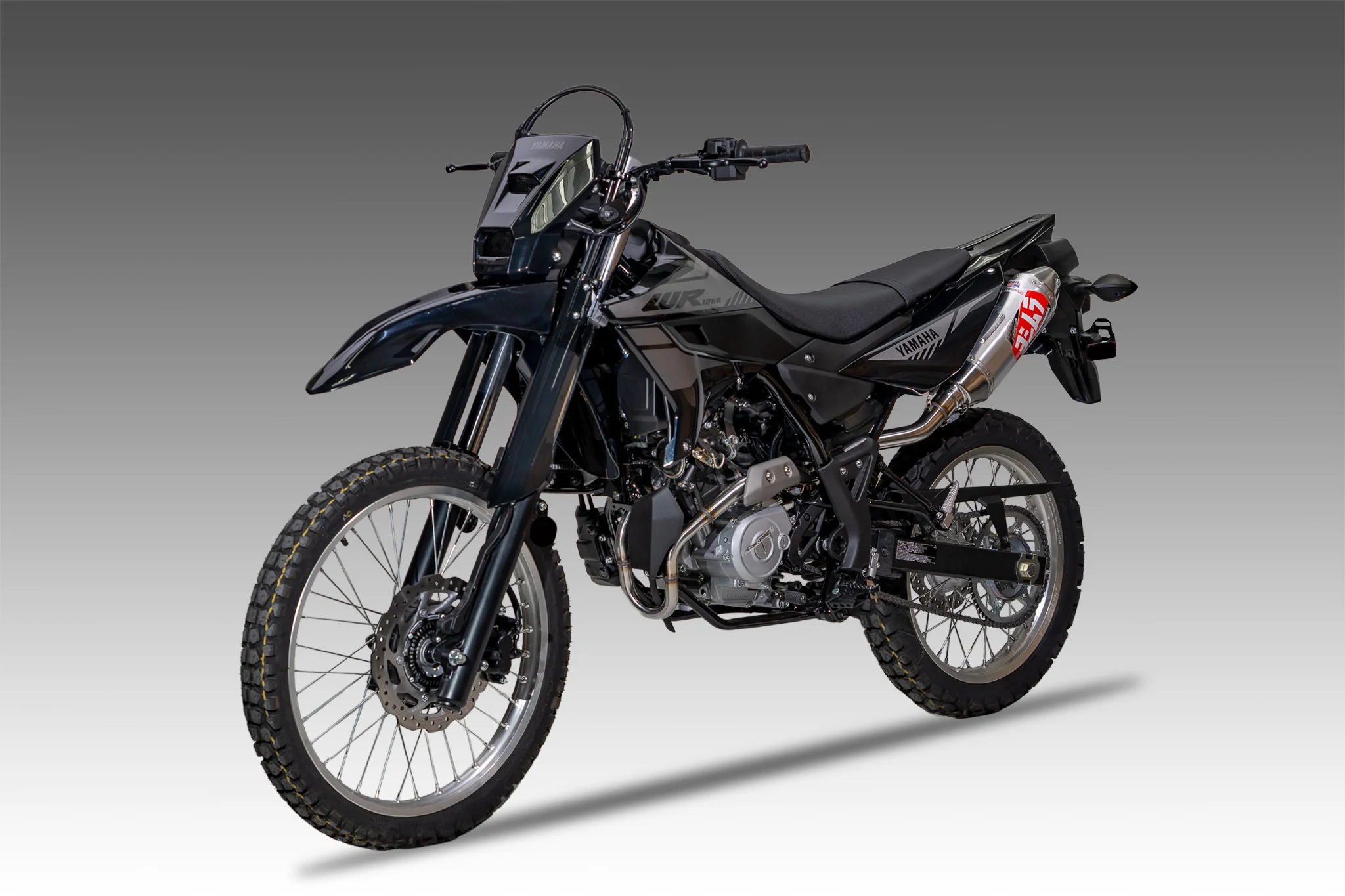 WR125R 2026 RS-2 Stainless Full Exhaust, w/ Aluminum Muffler - Image 3