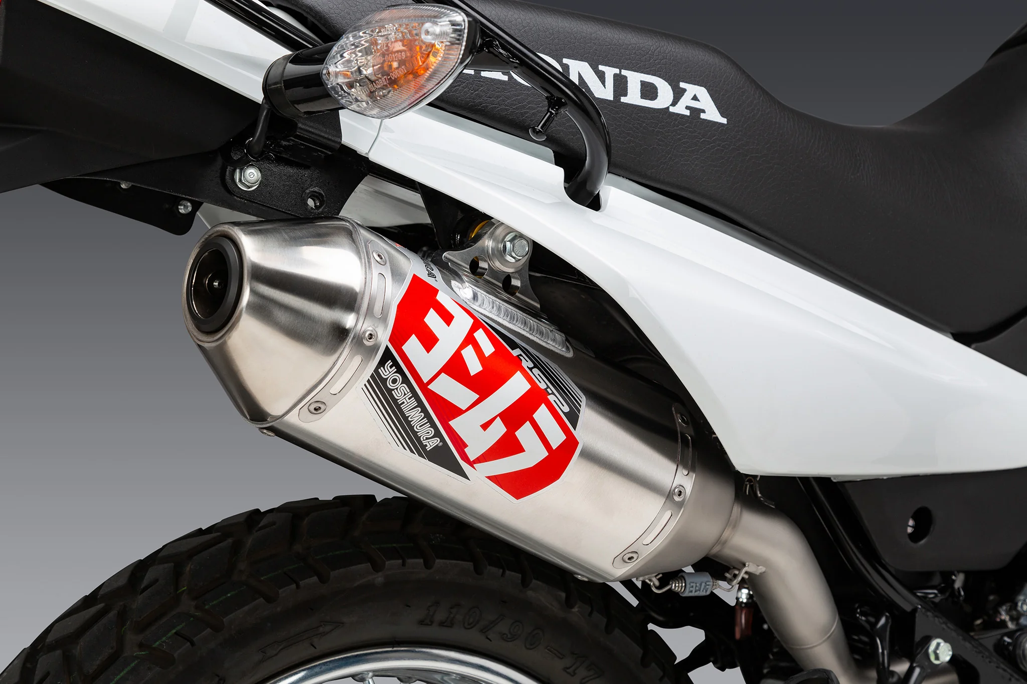 XR150L 23 Enduro RS-2 Stainless Slip-On Exhaust, w/ Aluminum Muffler - Image 3