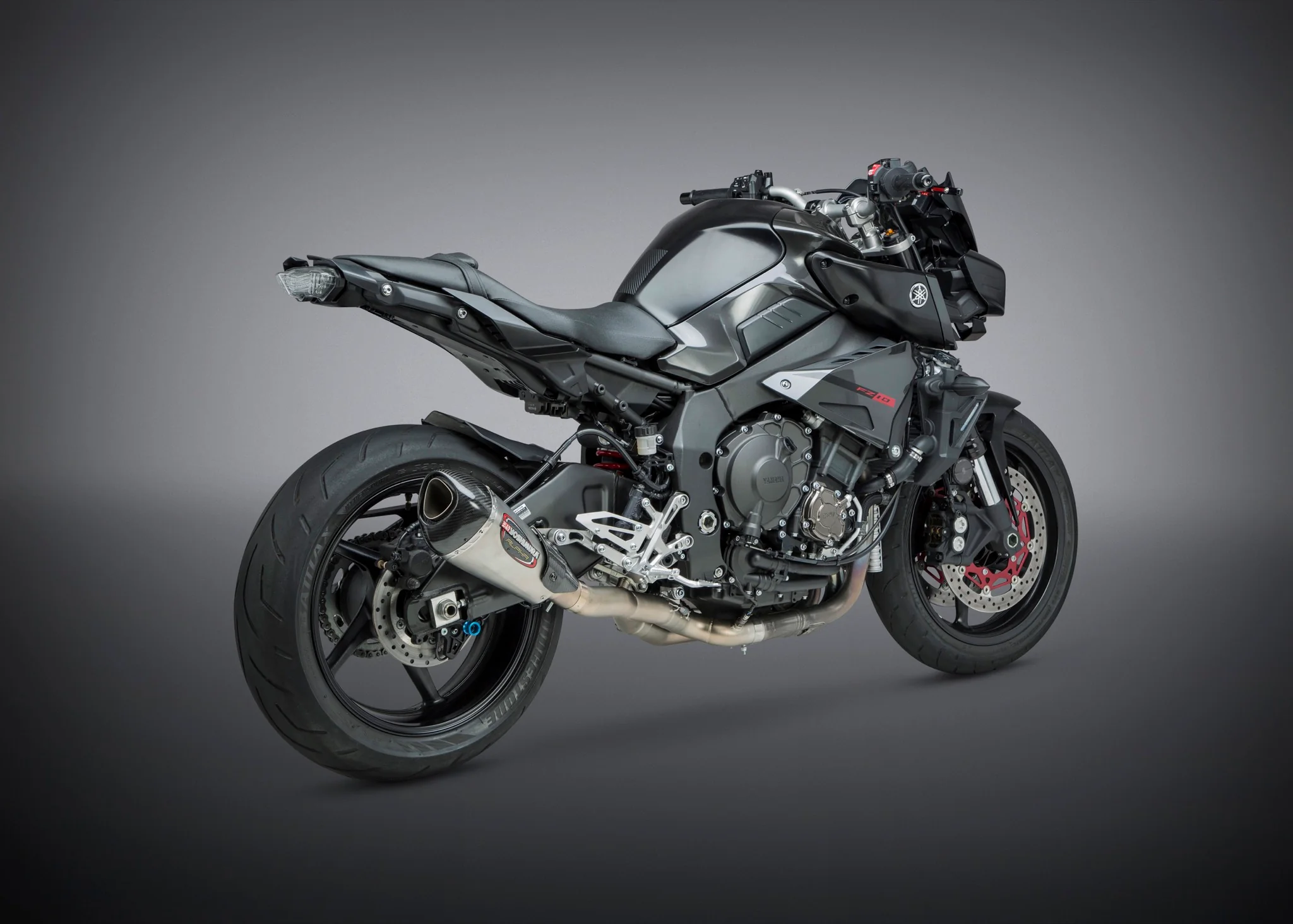 FZ-10 17/MT-10 18-21 Race ALPHA T Stainless 3/4 Exhaust, w/ Stainless Muffler - Image 2
