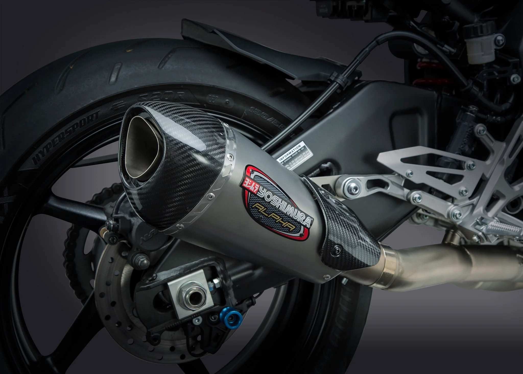 FZ-10 17/MT-10 18-21 Race ALPHA T Stainless 3/4 Exhaust, w/ Stainless Muffler - Image 3