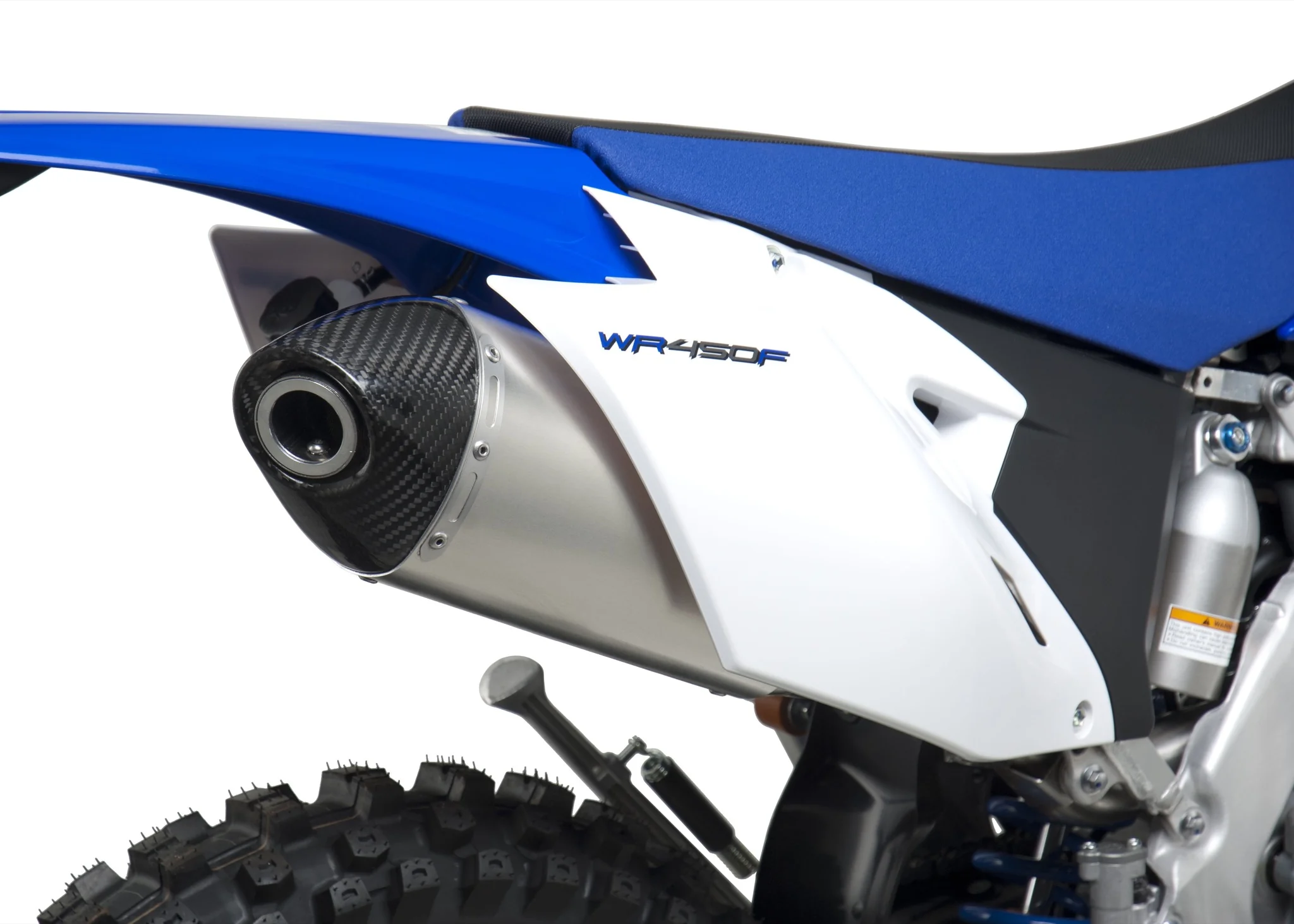 WR450F 12-15 RS-4 Stainless Full Exhaust, w/ Aluminum Muffler - Image 3