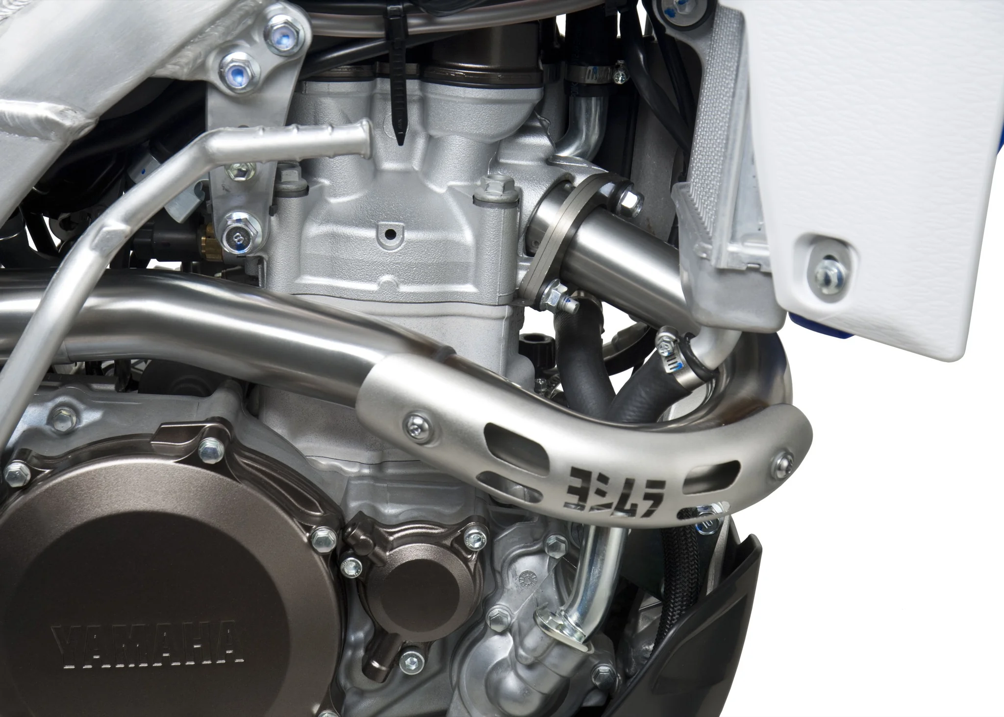 WR450F 12-15 RS-4 Stainless Full Exhaust, w/ Aluminum Muffler - Image 5
