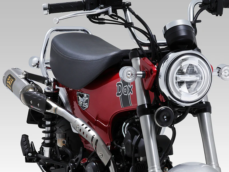 YAT DAX 125 2023-25 RACE GP-MAGNUM HIGH PIPE STAINLESS w/ STAINLESS MUFFLER - Image 7