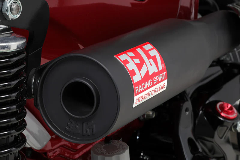 YAT DAX 125 2023-25 RACE STRAIGHT CYCLONE HIGH PIPE STAINLESS BLACK - Image 2