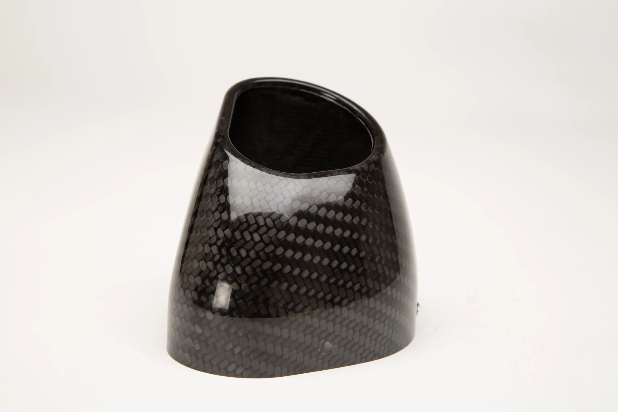 YJP R77-MINI Carbon Fiber End Cap Right Side