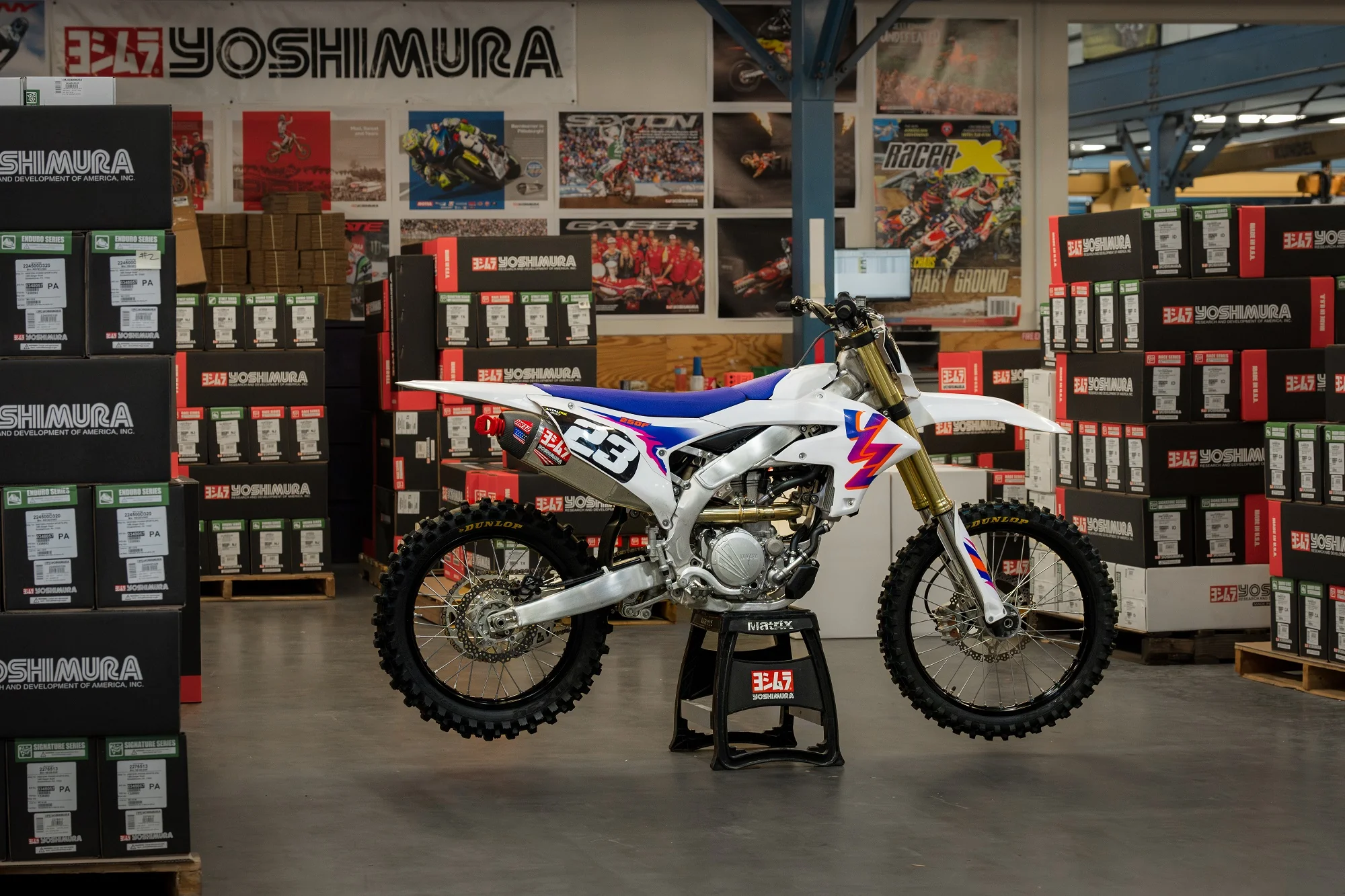 YZ250F 24-26 RS-12 Stainless Full Exhaust, w/ Aluminum Muffler