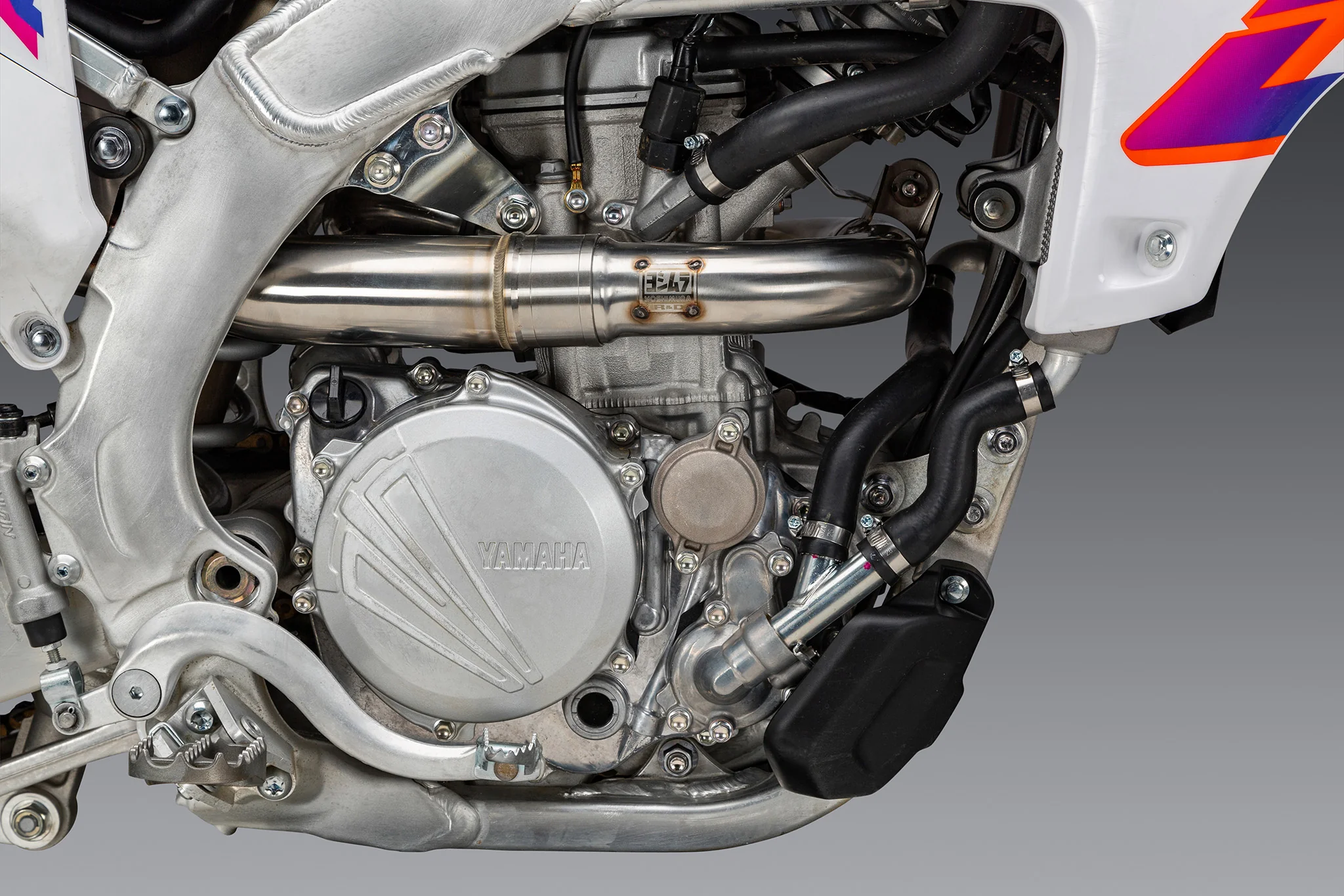YZ250F 24-26 RS-12 Stainless Full Exhaust, w/ Aluminum Muffler - Image 8