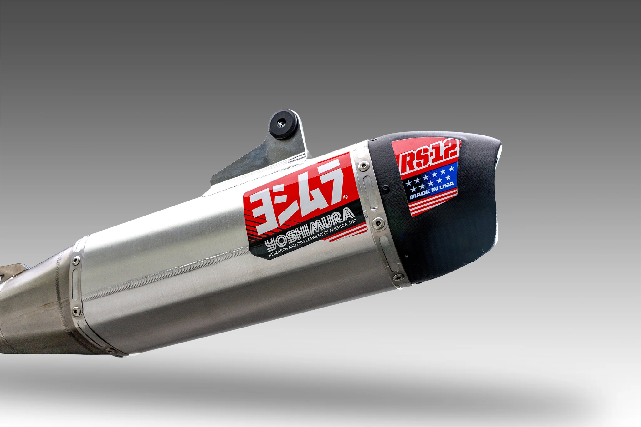 YZ450F 2026 RS-12 Stainless Titanium Full Exhaust, w/ Aluminum Muffler - Image 12