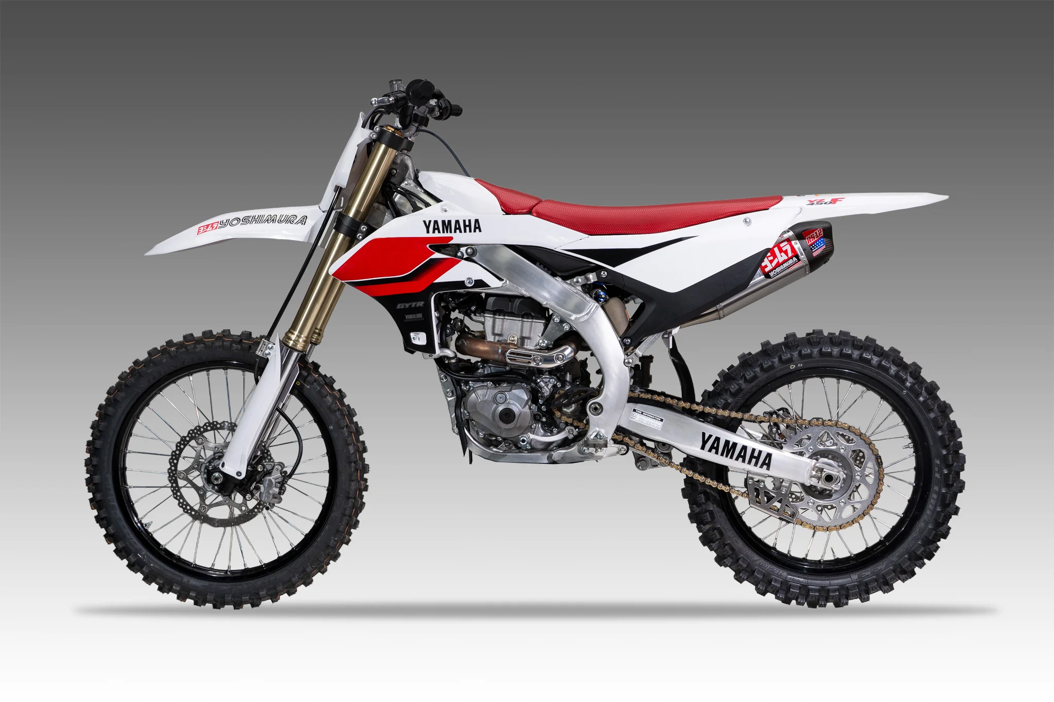 YZ450F 2026 RS-12 Stainless Slip-On Exhaust, w/ Aluminum Muffler - Image 3