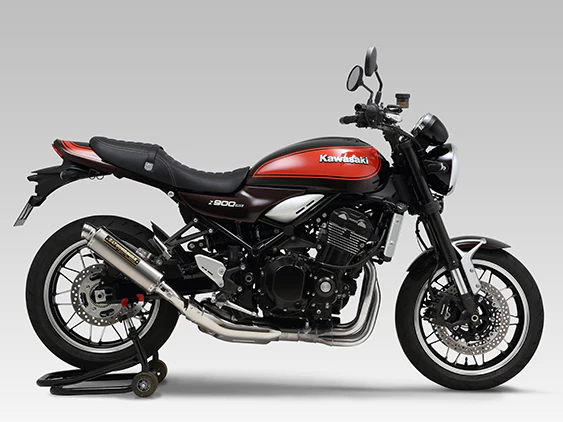 Z900RS/Cafe 2018-24 JMCA Brevis Stainless Slip-On w/ Stainless Sleeve - Image 3