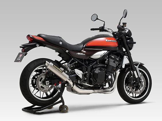 Z900RS/Cafe 2018-24 JMCA Brevis Stainless Slip-On w/ Stainless Sleeve - Image 4